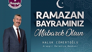 Cömertoğlu'nun Ramazan Bayramı mesajı