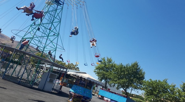 Malatyalı Çocukların lunapark sevinci